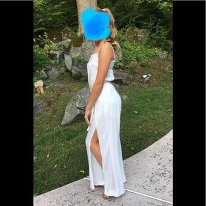 Lush Clothing women’s embroidered jumpsuit, s